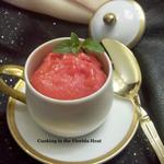 Homemade Raspberry Gelato