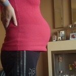 Think my bump looks smaller in this somehow!!
