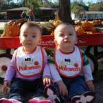 At the pumpkin patch!