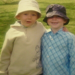 Louis and friend age 4 going to see singing kettle!!