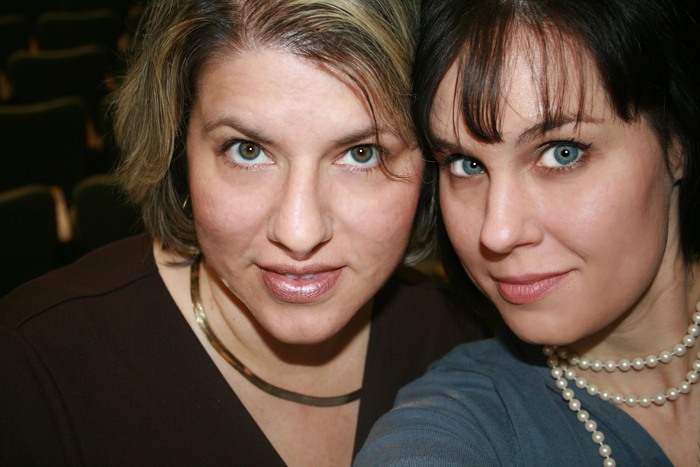 Me (on the left) and a good friend.