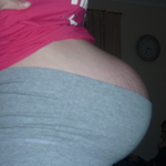 35+5 weeks! Do you think baby girl moved down any??