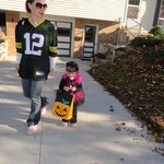 Me and my daughter Kylie on Halloween