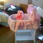 Another view of bassinet
