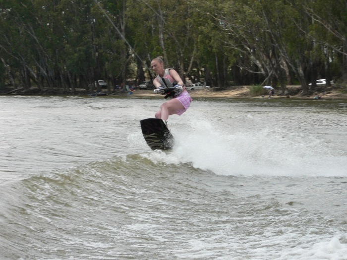 Wakeboarding - lol I love the expression