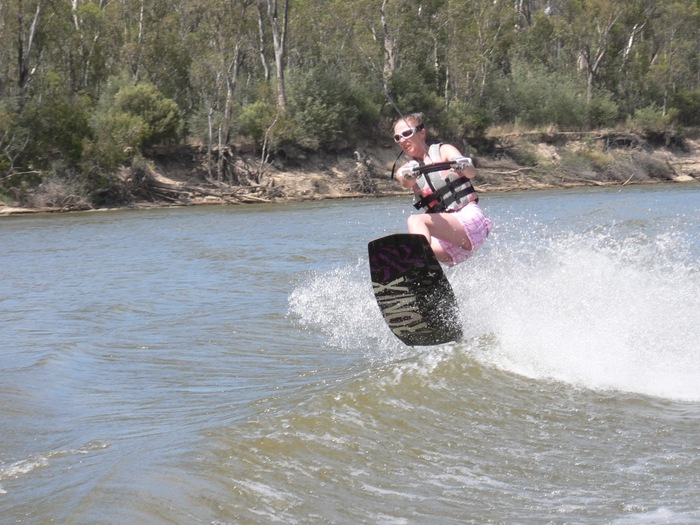 Wakeboarding - getting real air