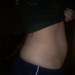 belly with the extra weight but no bloat.