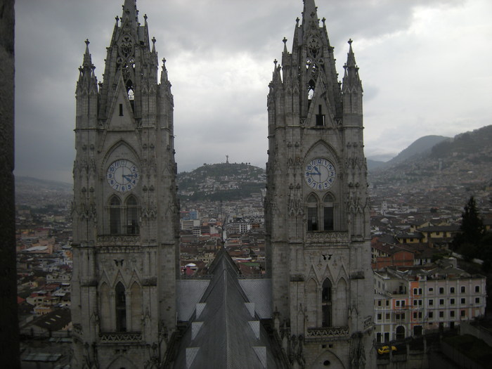 Cathedral in Quito, Ecuador