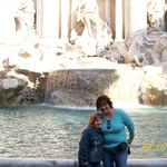 Me and Katie Trevi Fountain 2007