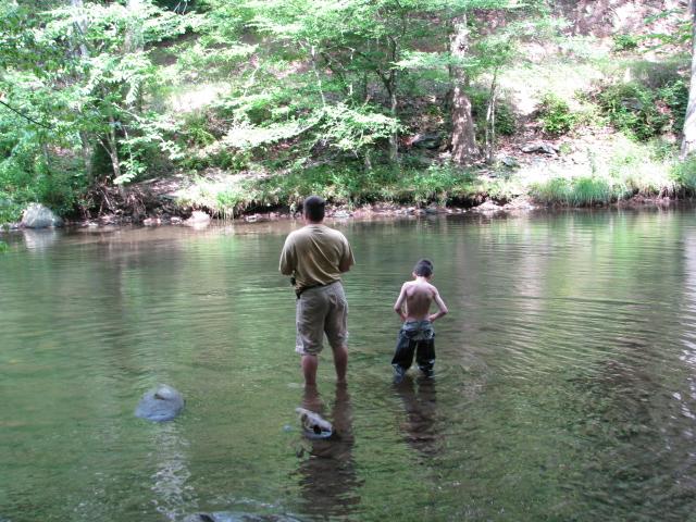 Me and my Boy Trout Fishing... Thats what its all about!