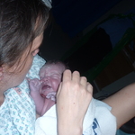 Kaelyn just born :)