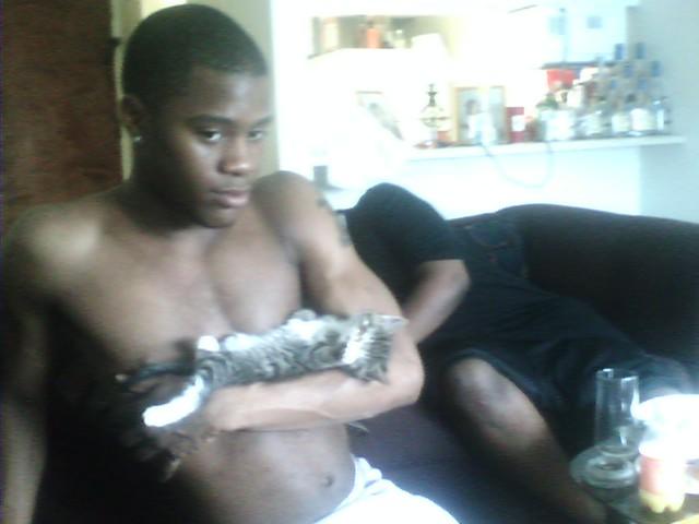 MY BOYFRIEND AND OUR CAT..BABY #1