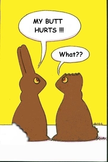 Easter buttnies