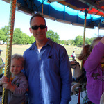 First Carrousel Ride - 4.15.11
