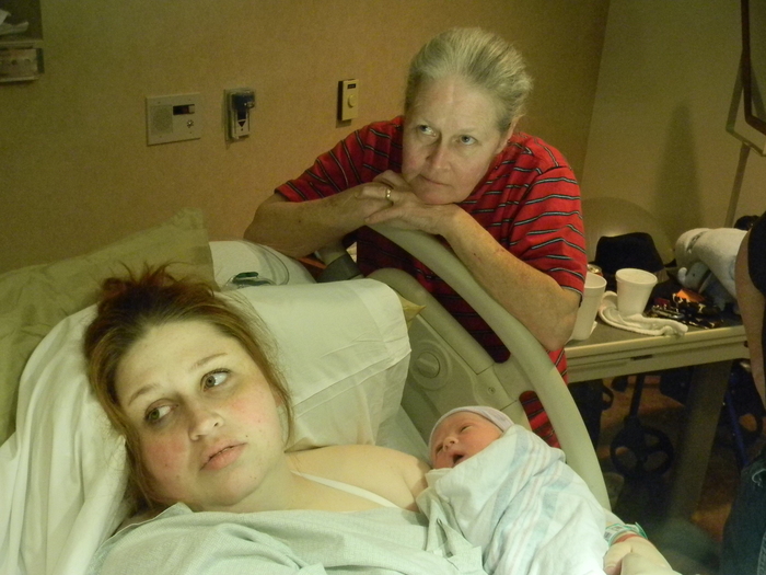 me,  Ronan, and my mommy <3