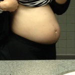 Bump at 22 weeks 6 days