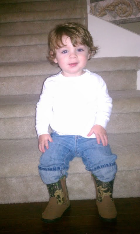 My little country boy!!