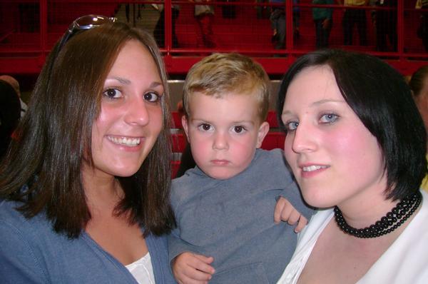 Our 2 daughters and Our grandson.. 3 best reasons to get clean!!~