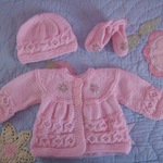 My mum's great knitting for my winter baby!
