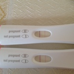 It's positive! The test was done on 13/06/2012