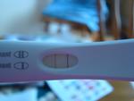 This was the first pregnancy test i took two days before my period! 