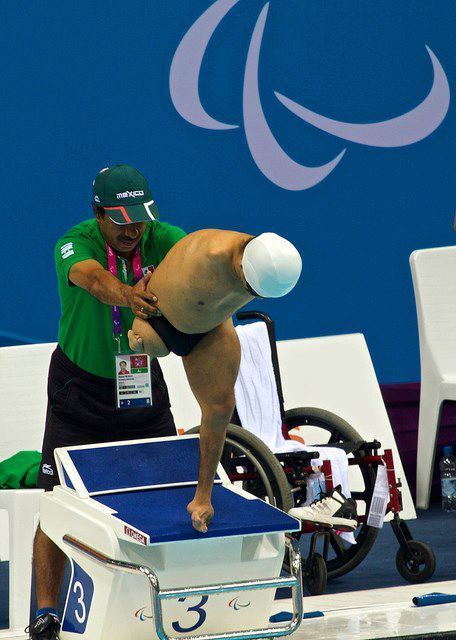 Mexican Paralympic swimmer  