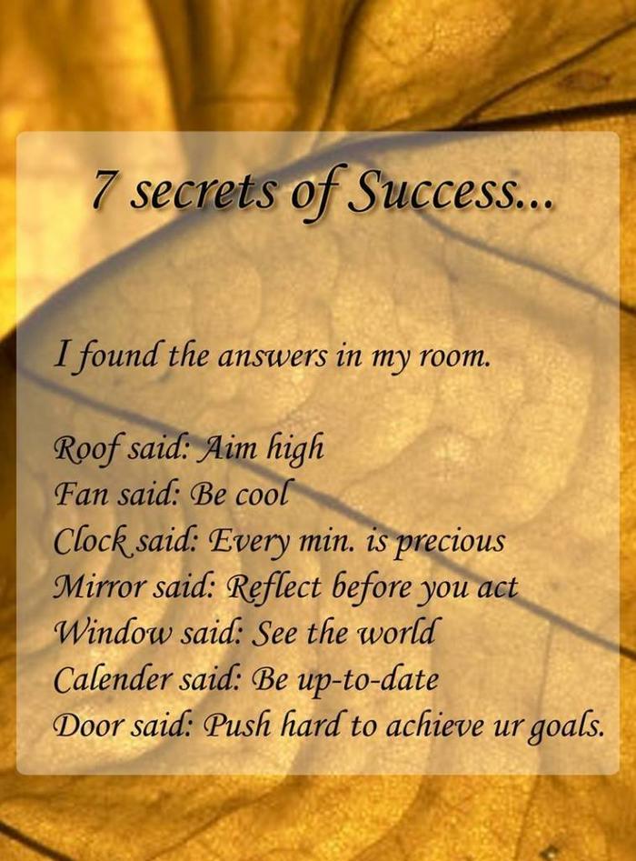 7 steps of success