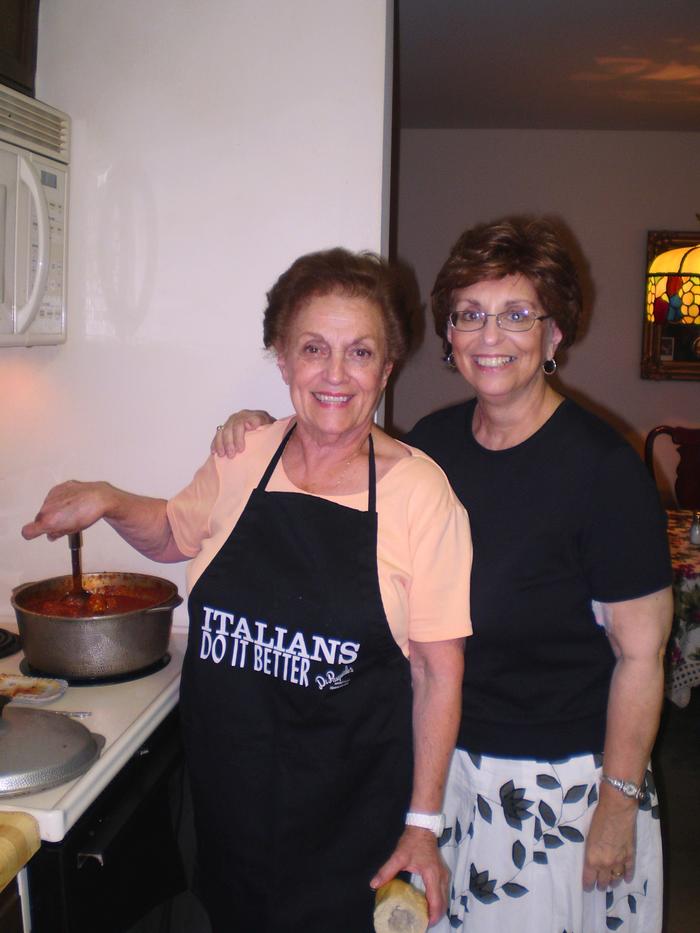 My mother and her Aunt...and yes, we do, do it better.