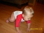 the first time that he crawled 7mths