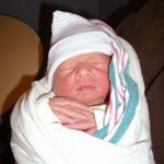 After Rylan was born. I miss him being so small.