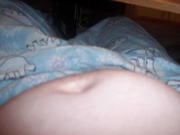 My lopsided belly =D
