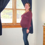 22+4 week belly photo~ I feel like I am blowing up like a balloon!!!