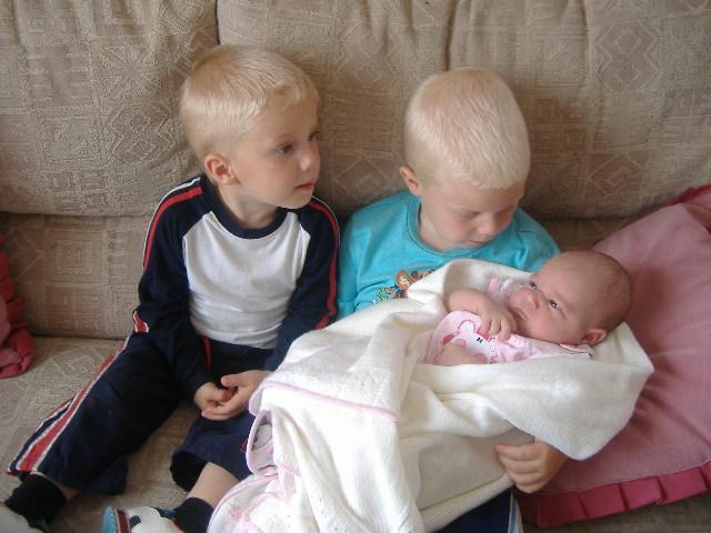 my 2 boys and my daughter