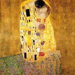 Gustav Klimt:  The Kiss, 1907