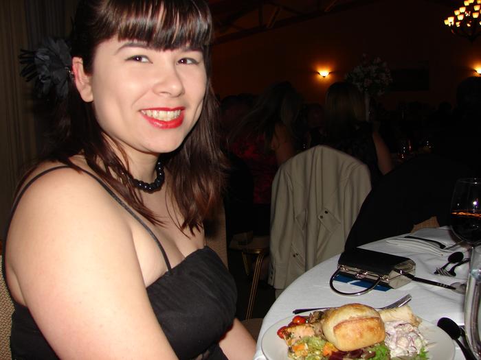 meeeee... last december at the DCH Auto Group Christmas Dinner