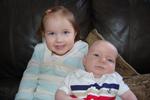 My daughter and her cousin Charley