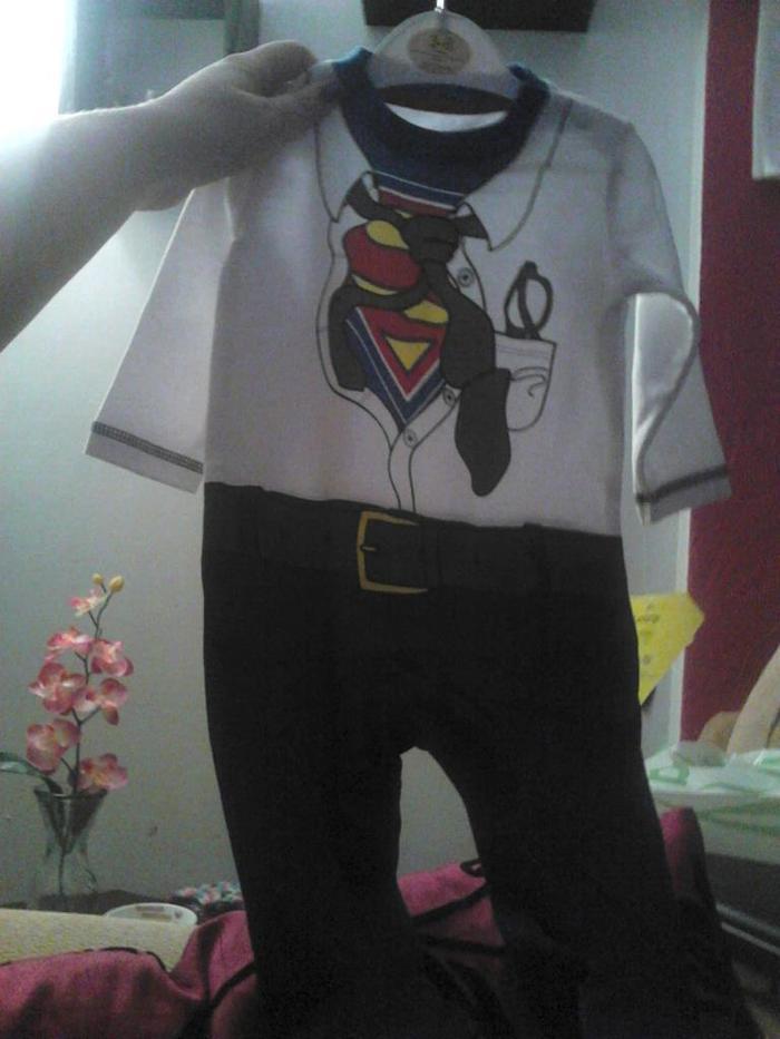 lil superman thought it was cute