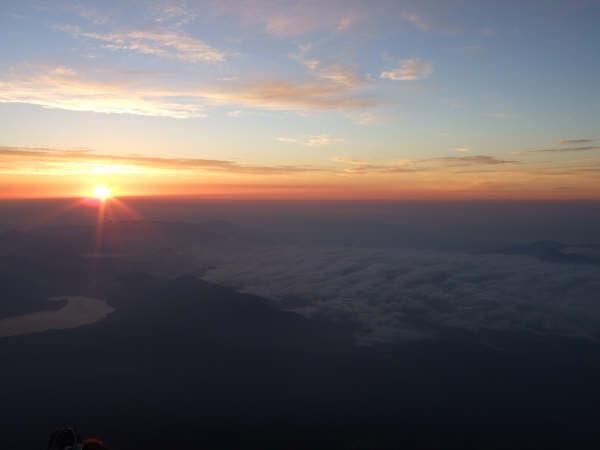 08/08/08 4:30am A friend made it to the top of Mt Fuji and sent this sunrise pic...
