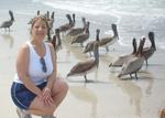 Me at a pelican rescue in Clearwater, FL