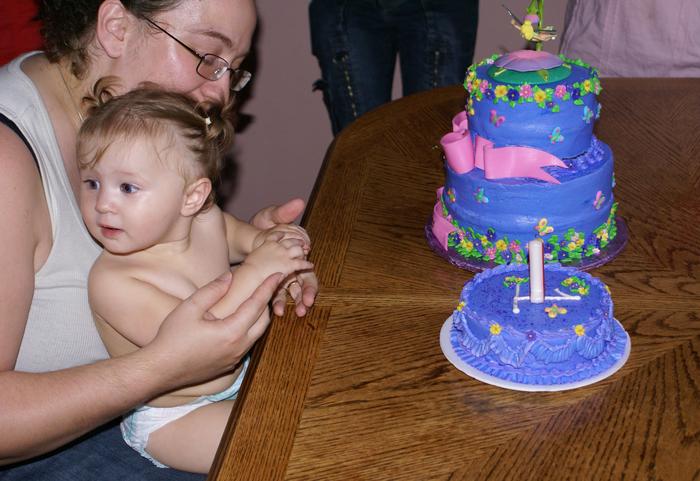 Nezzy's cakes at her birthday 8/21/08