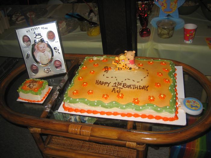 AJ's Birthday cake