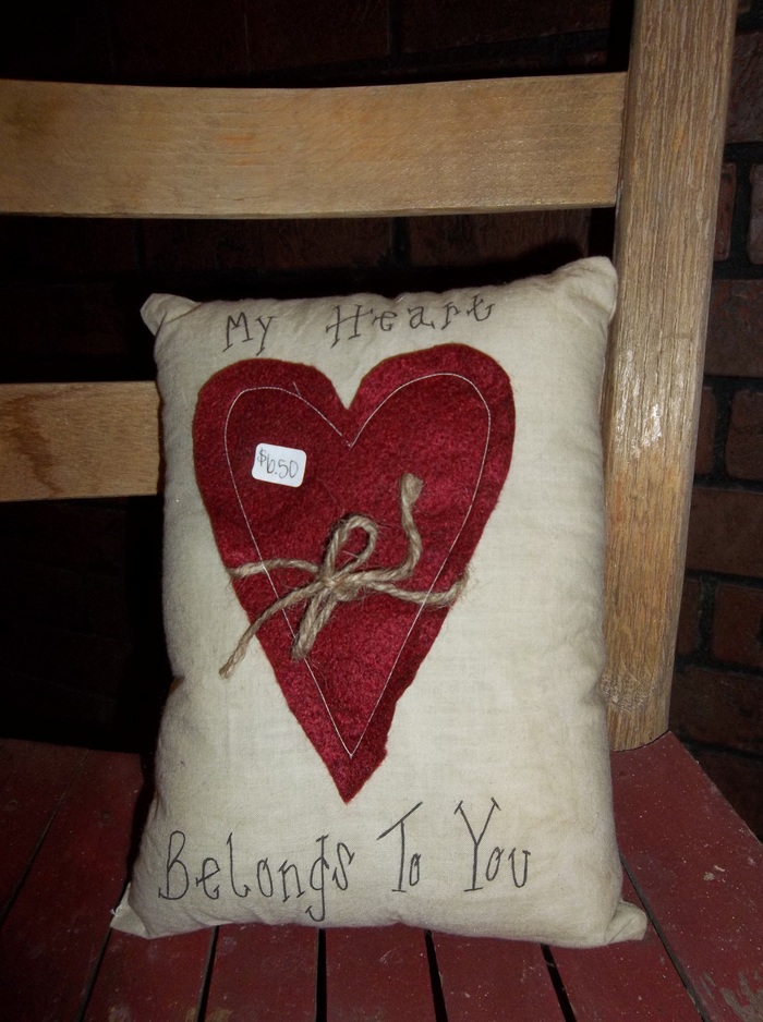 Valentine Pillow -recent project