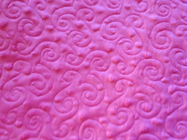 close=up of stitching 