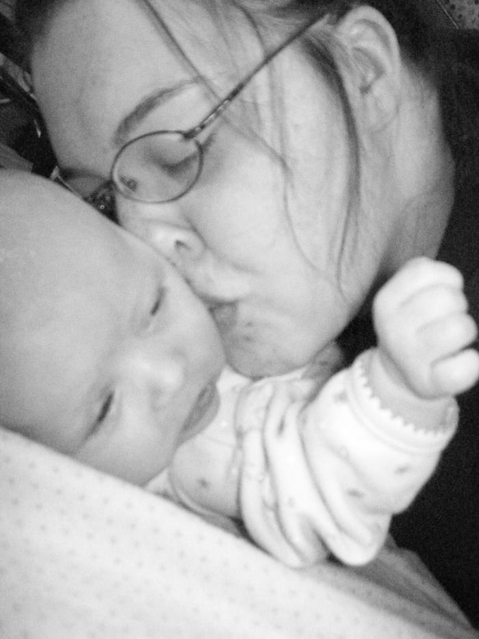 Kisses from mommy = ]