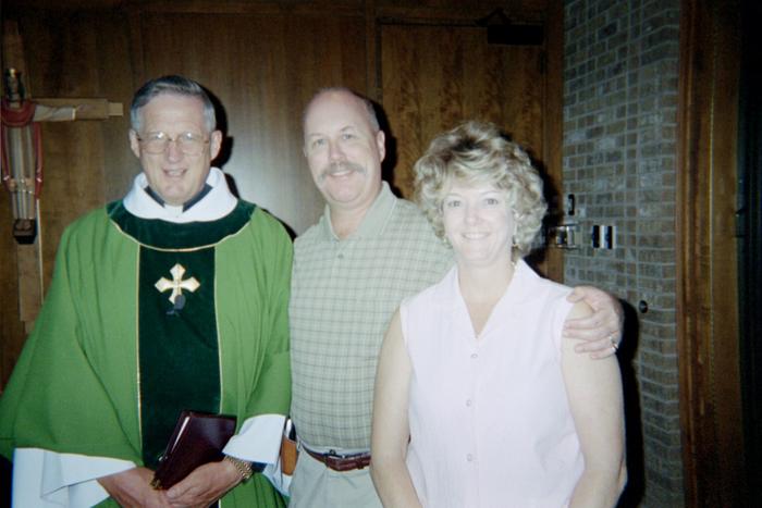Father Fred Mike and Mary