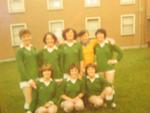 me in the middle kneeling   down and Anne on the right of me standing up ,..my football team
