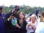 My daughter, Tara with Lou Gossett Jr. sponcoring a charity event