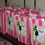"Ready to Pop" popcorn party favors