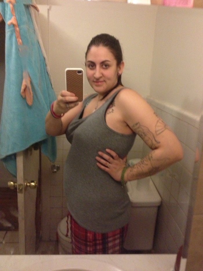 Six weeks pregnant 
