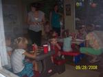 kids having dinner at my party
